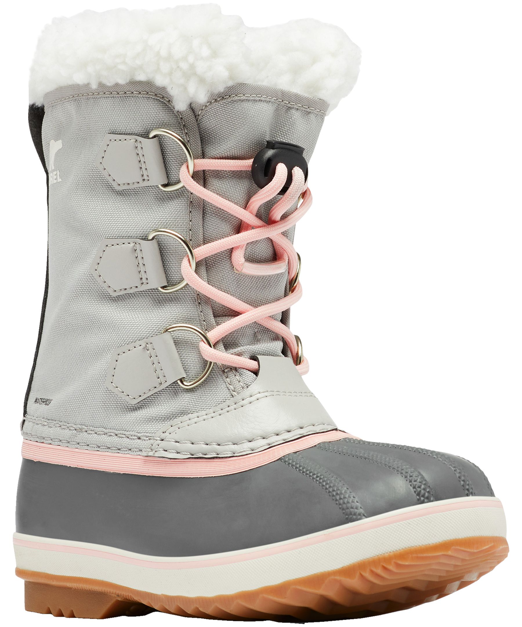 Bottes d'hiver imperméables unisexes PAC PS Yoot en nylon pour enfants, SOREL