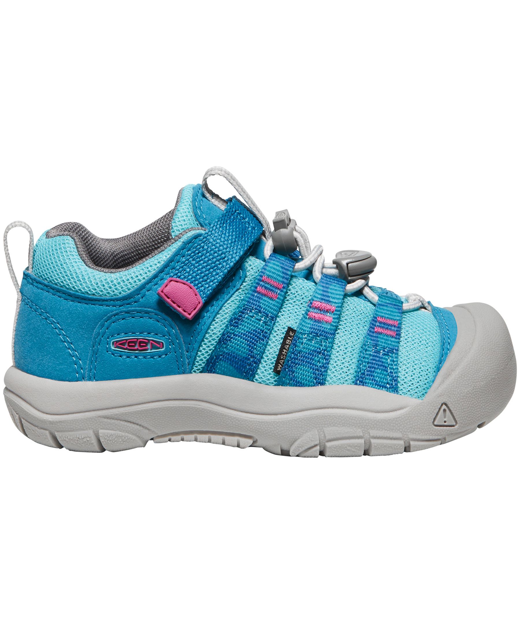 Keen Canada Outdoor Preschool Newport H2-C Sandals - Fjord Blue/Festival Fuchsia