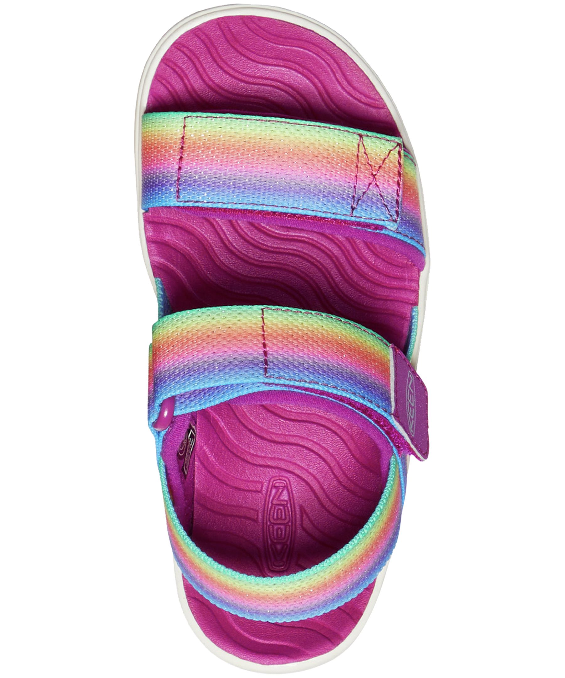 Keen Canada Outdoor Preschool Girls' Elle Backstrap-C Sandals - Rainbow/Festival Fuchsia
