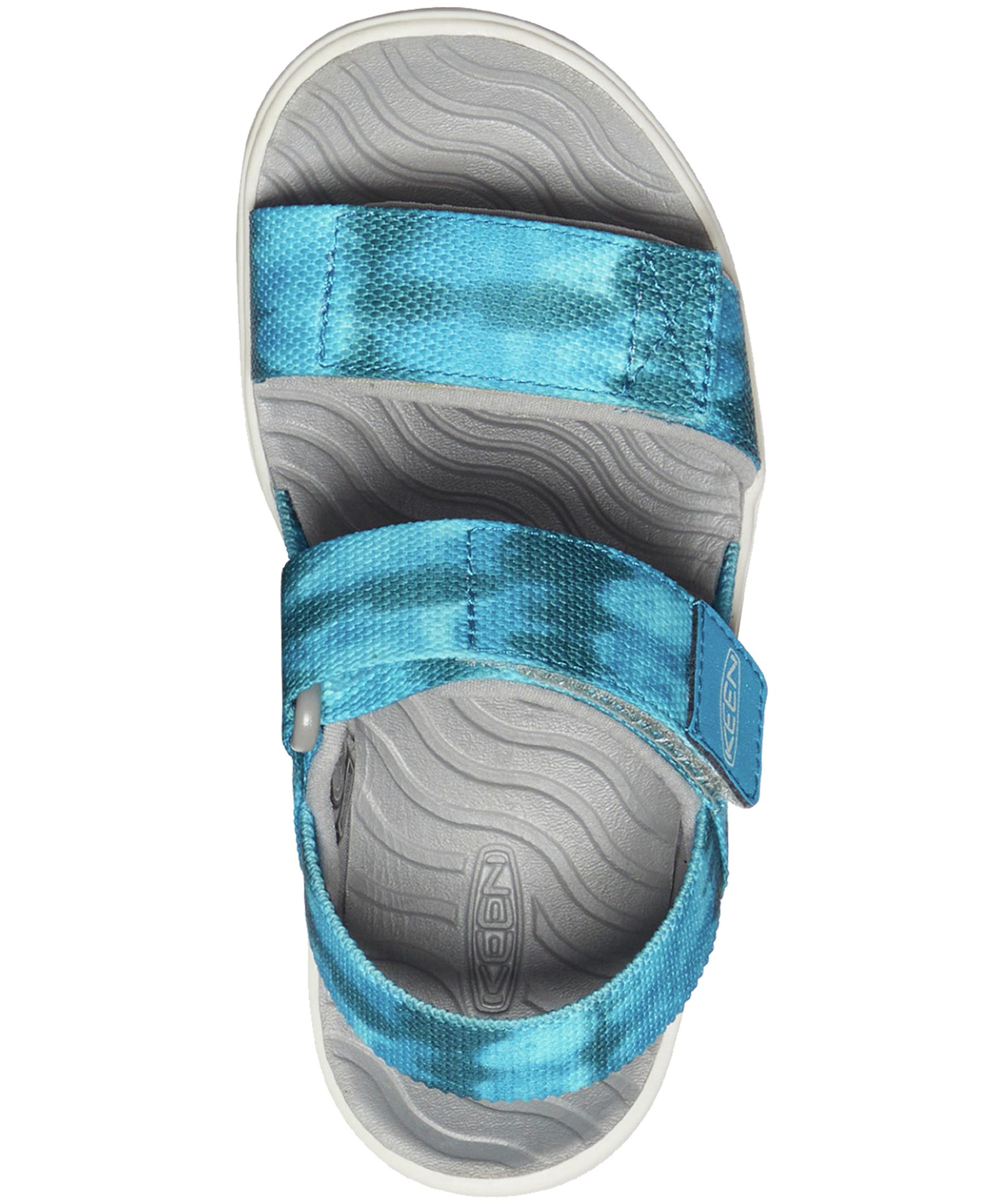 Keen Canada Outdoor Preschool Girls' Elle Backstrap-C Sandals - Sea Moss/Fjord Blue