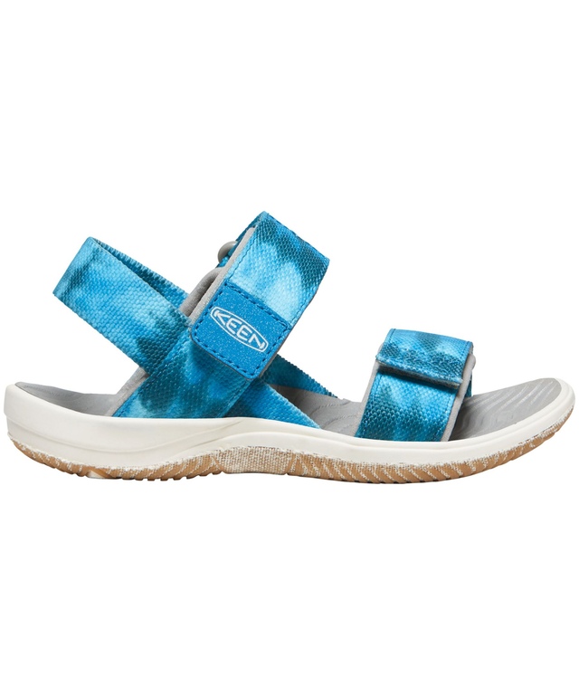 Keen Canada Outdoor Preschool Girls' Elle Backstrap-C Sandals - Sea Moss/Fjord Blue