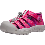 Keen Canada Outdoor Preschool Newport H2-C Sandals - Azalea/Festival Fuchsia Front_Three_Fourths_Angled_Left