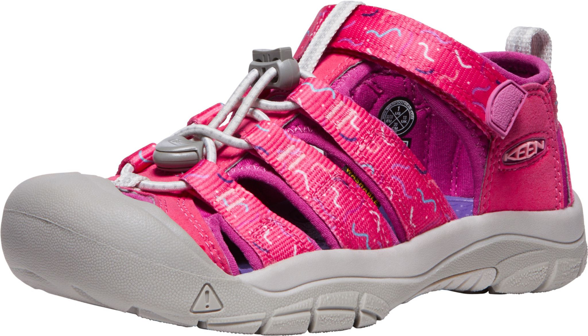 Keen Canada Outdoor Youth Newport H2SHO-Y Sandals - Azalea/Festival Fuchsia