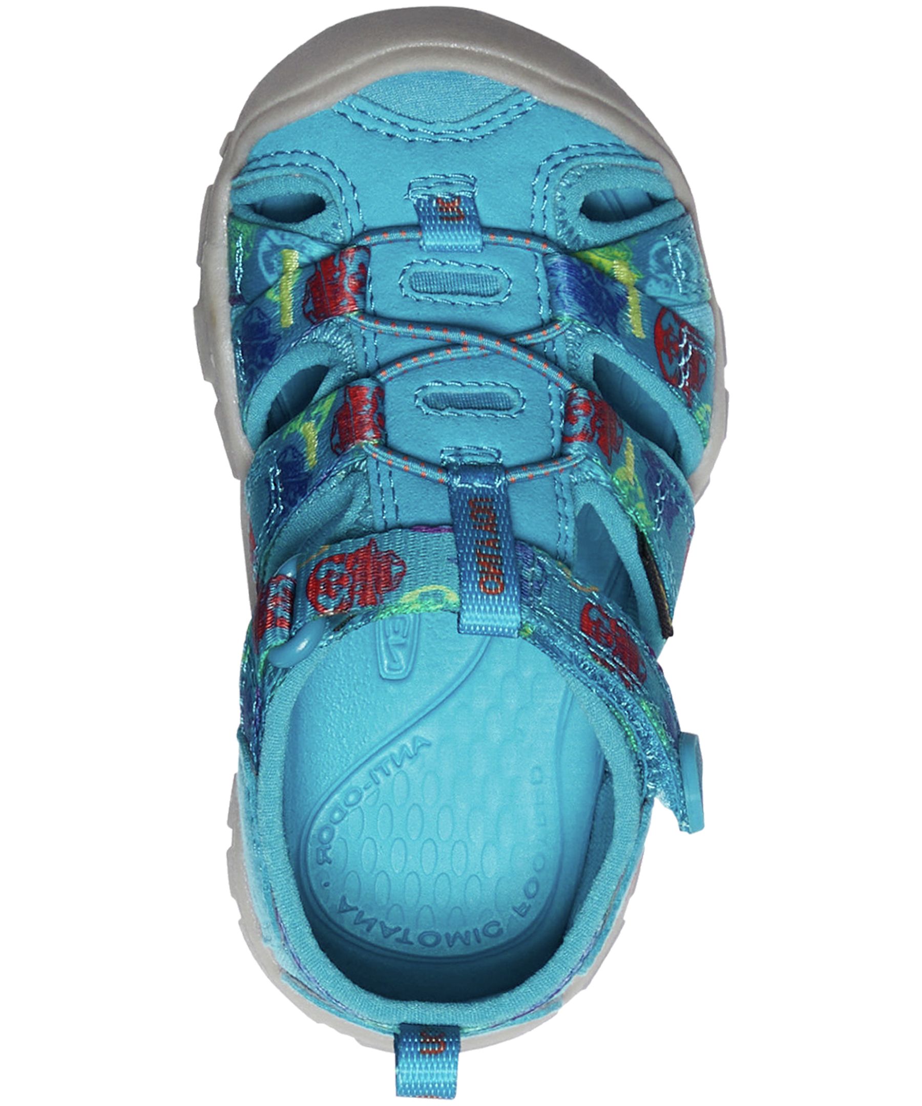 Keen Canada Outdoor Toddler Seacamp II CNX-T Sandals - Smokey Bear/Fjord Blue