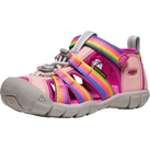 KEEN Unisex-Child Elle BackstrapSandals with Strap Back, Lichen Star White
