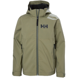 Veste imperméable hydrofuge unisexe pour enfants, Rigging, Helly Hansen Front_Flat