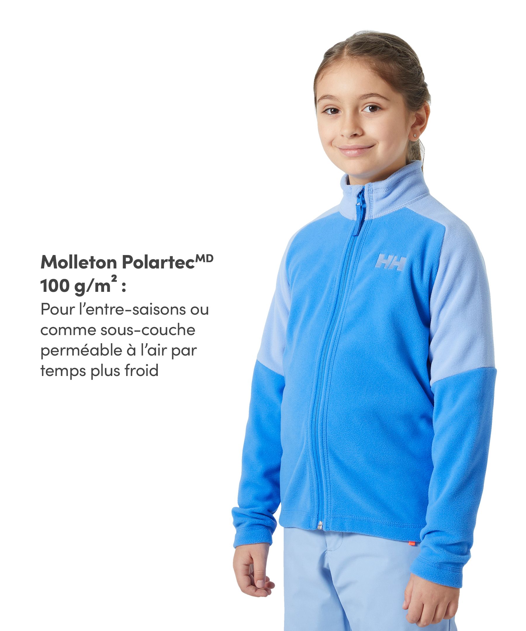 Veste unisexe doublée de molleton pour jeunes, Daybreaker&nbsp;2.0, Helly Hansen