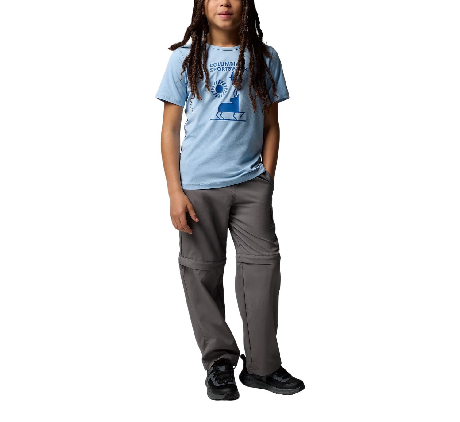 Pantalon fonctionnel transformable unisexe pour enfants, Silver Ridge, Columbia