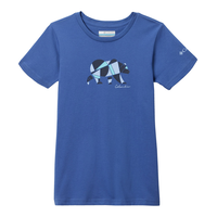 T-shirt graphique unisexe à manches courtes pour enfants, Mission Lake, Columbia Front_Flat