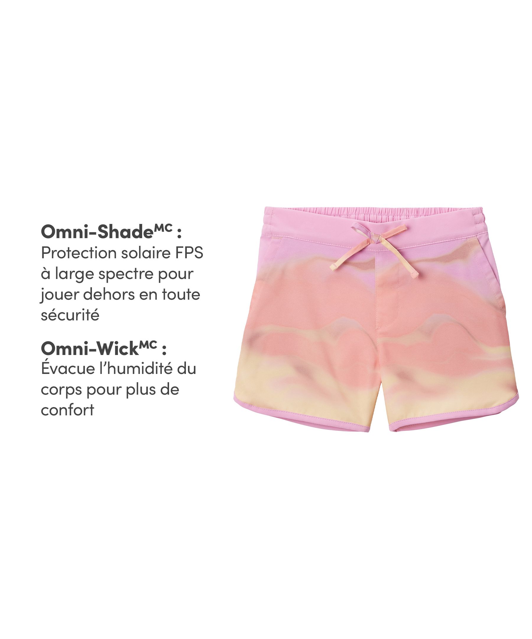 Short de surf unisexe pour enfants, Sandy Shores, Columbia
