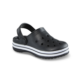 FarWest Unisex Toddler Eva Clogs with Strap Front_Three_Fourths_Angled_Right