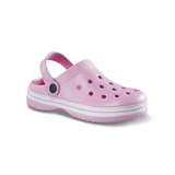 FarWest Unisex Pre School Eva Clogs with Strap Front_Three_Fourths_Angled_Right