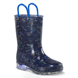 Bottes de pluie lumineuses unisexes pour tout-petits, WindRiver Front_Three_Fourths_Angled_Right