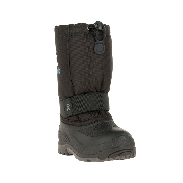 Kamik Jongens Unisex kinderen winterlaarzen Southpole4, zwart wit, 31 EU