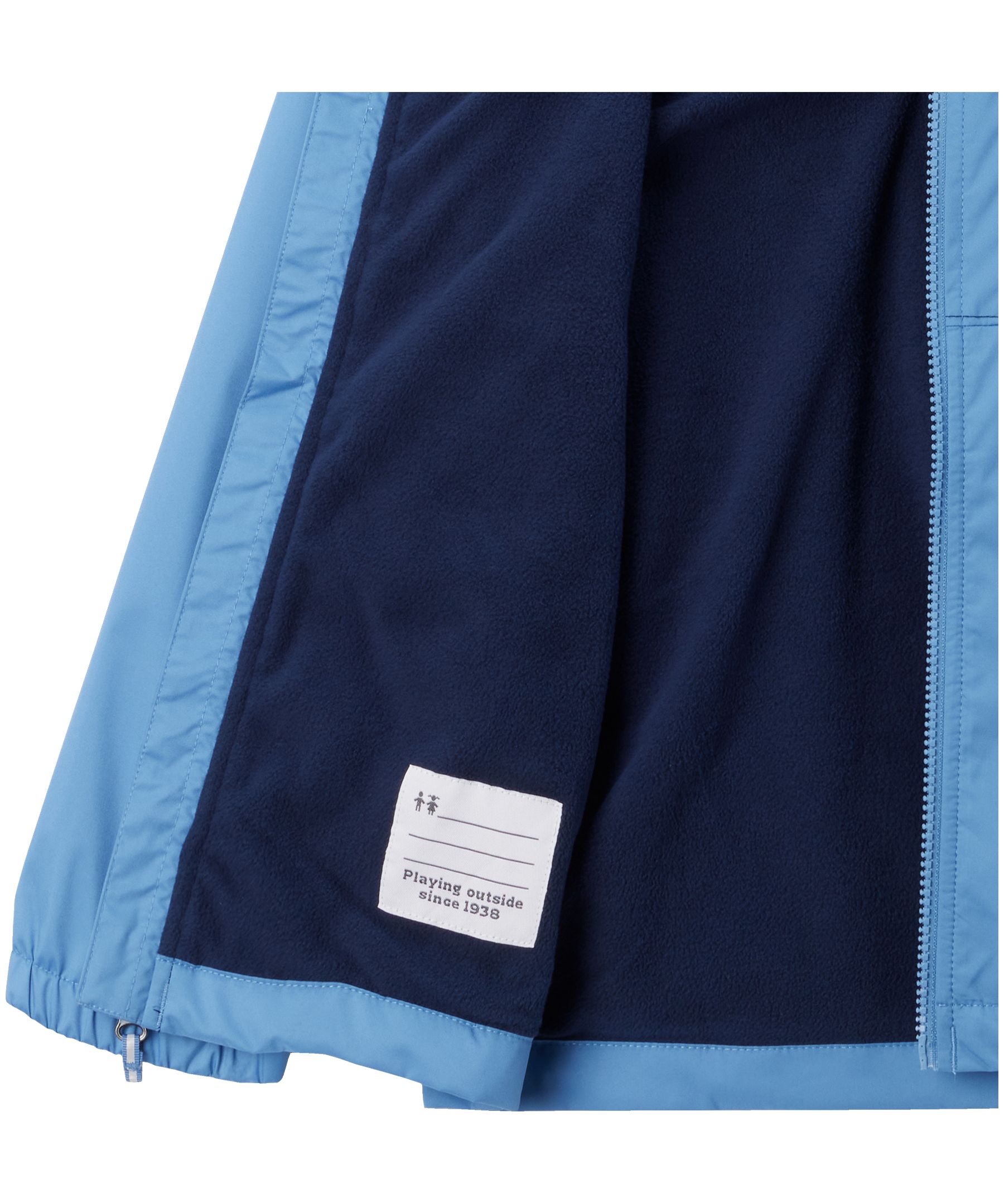 Veste doublée en molleton unisexe pour jeunes,  Rainy Trails, Columbia