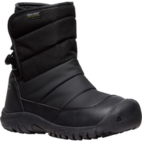 KEEN Youth Unisex Puffrider Waterproof Winter Boot Front_Three_Fourths_Angled_Right