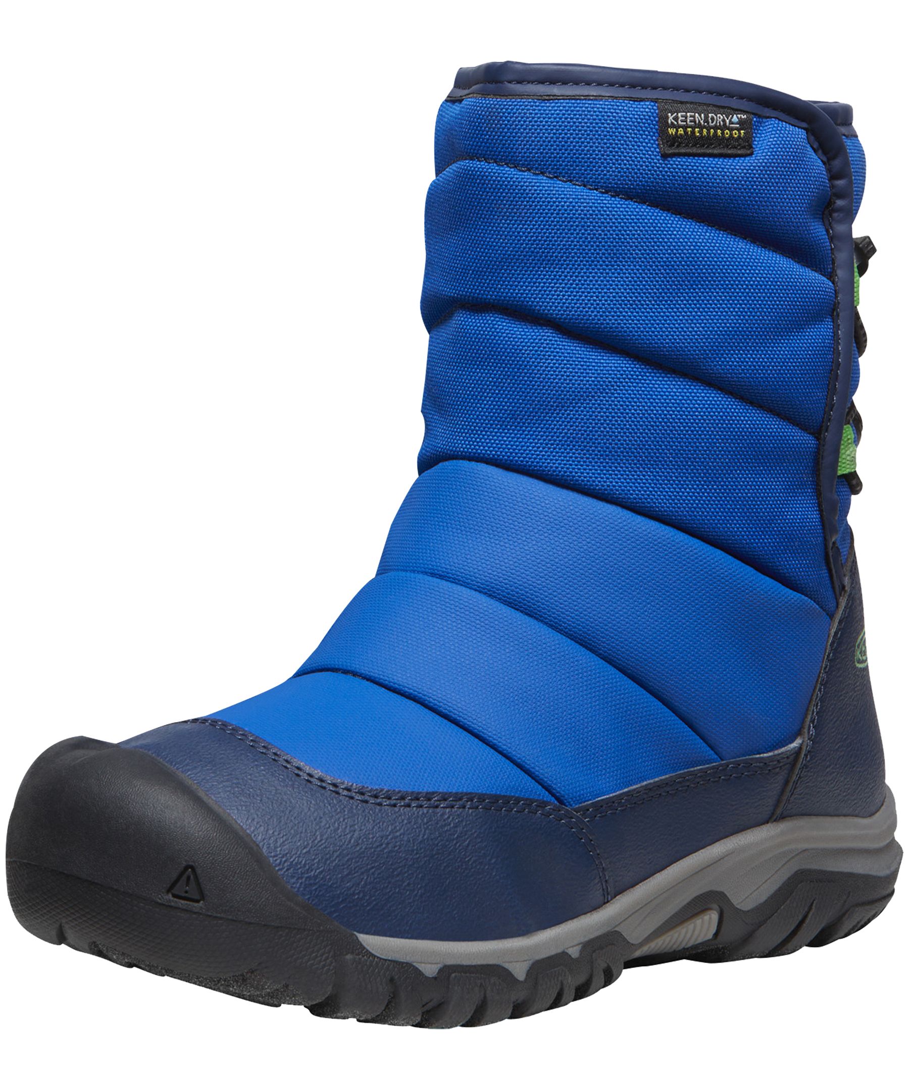KEEN Youth Unisex Puffrider Waterproof Winter Boot