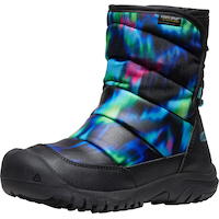 KEEN Youth Unisex Puffrider Waterproof Winter Boot Front_Three_Fourths_Angled_Left
