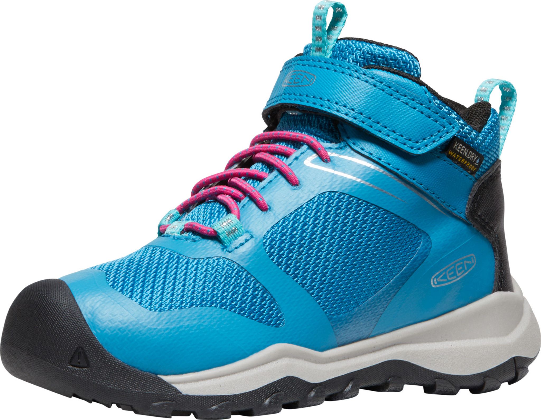 KEEN Kids' Wanduro Waterproof Mid Hiking Boots