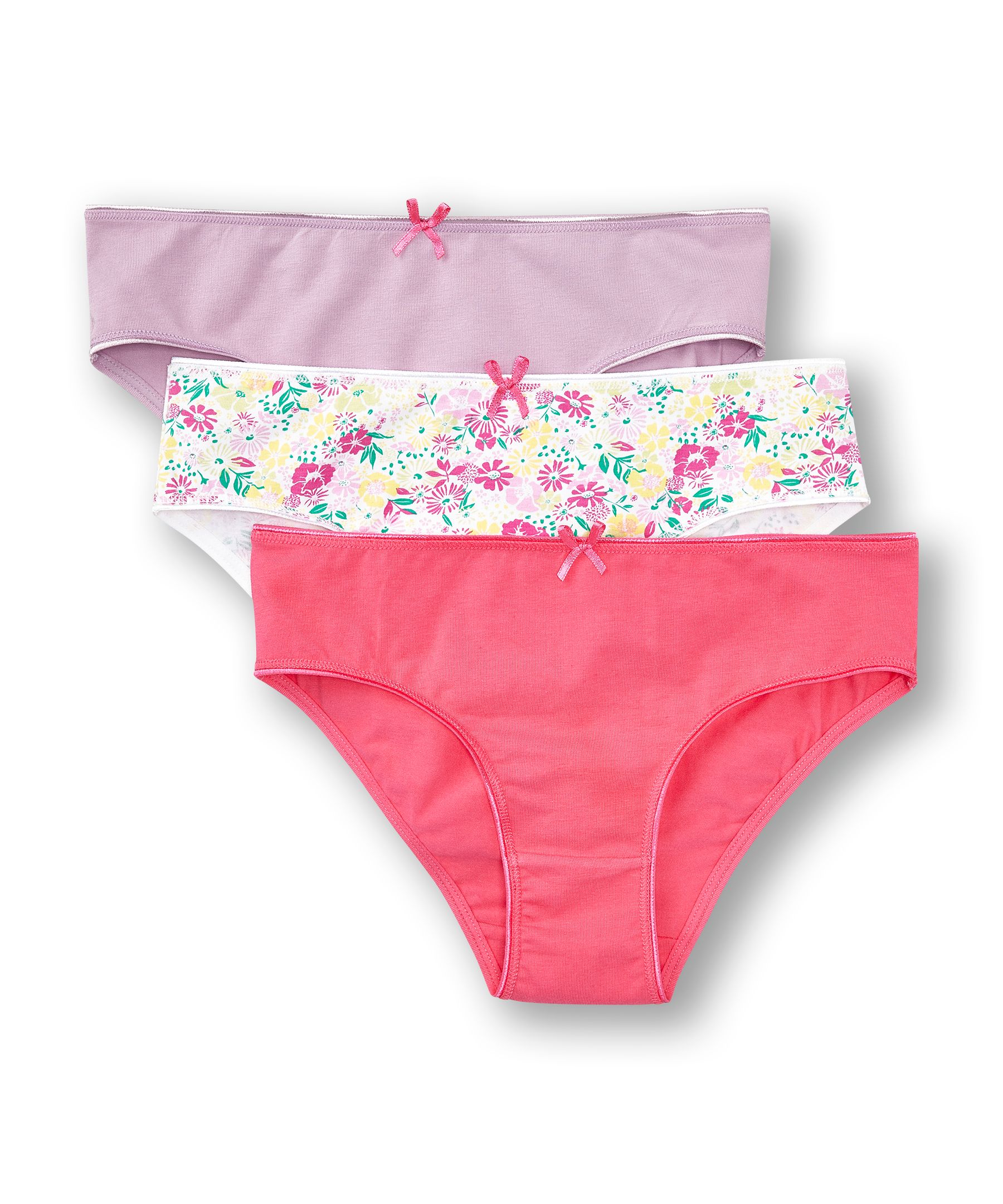 Watson's Girl's Stretch Bikini Underwear - 3 Pack | Marks