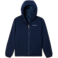 Columbia Kids' Pixel Grabber Reversible Jacket Front_Flat