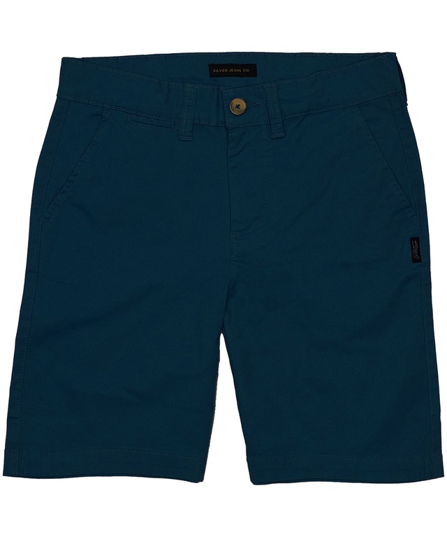 Short en sergé pour garçons, Silver