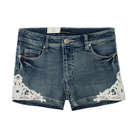 Short pour filles, Silver Front_Flat