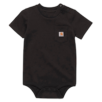 Maillot unisexe à manches courtes pour bébés, Carhartt Front_Flat