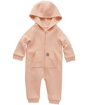 Carhartt Baby Unisex  Long Sleeve Zip Front Hooded Coverall