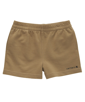 Short de travail en tissu éponge unisexe pour enfants, Carhartt