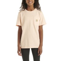 Carhartt Youth Unisex Crew Neck T-Shirt Front_Flat