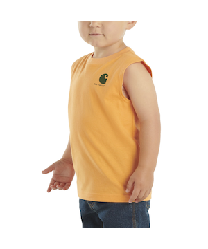 T-shirt unisexe à col ras du cou et sans manches pour jeunes, Carhartt