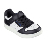Chaussures de sport unisexes pour enfants d'âge préscolaire, Quick Street, Skechers Front_Three_Fourths_Angled_Right