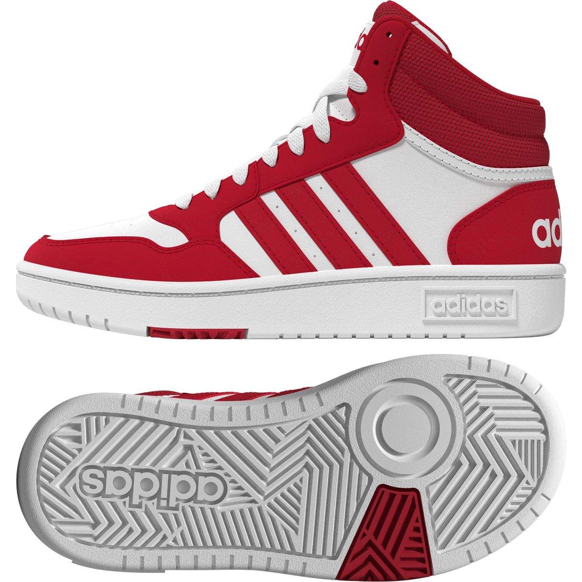 Chaussures de sport mi-montantes pour enfants, Hoops&nbsp;3.0 Mid K, adidas