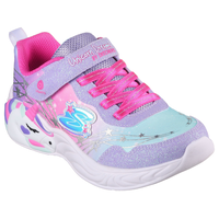 Chaussures lumineuses pour enfants, Unicorn Dreams, Skechers Front_Three_Fourths_Angled_Right