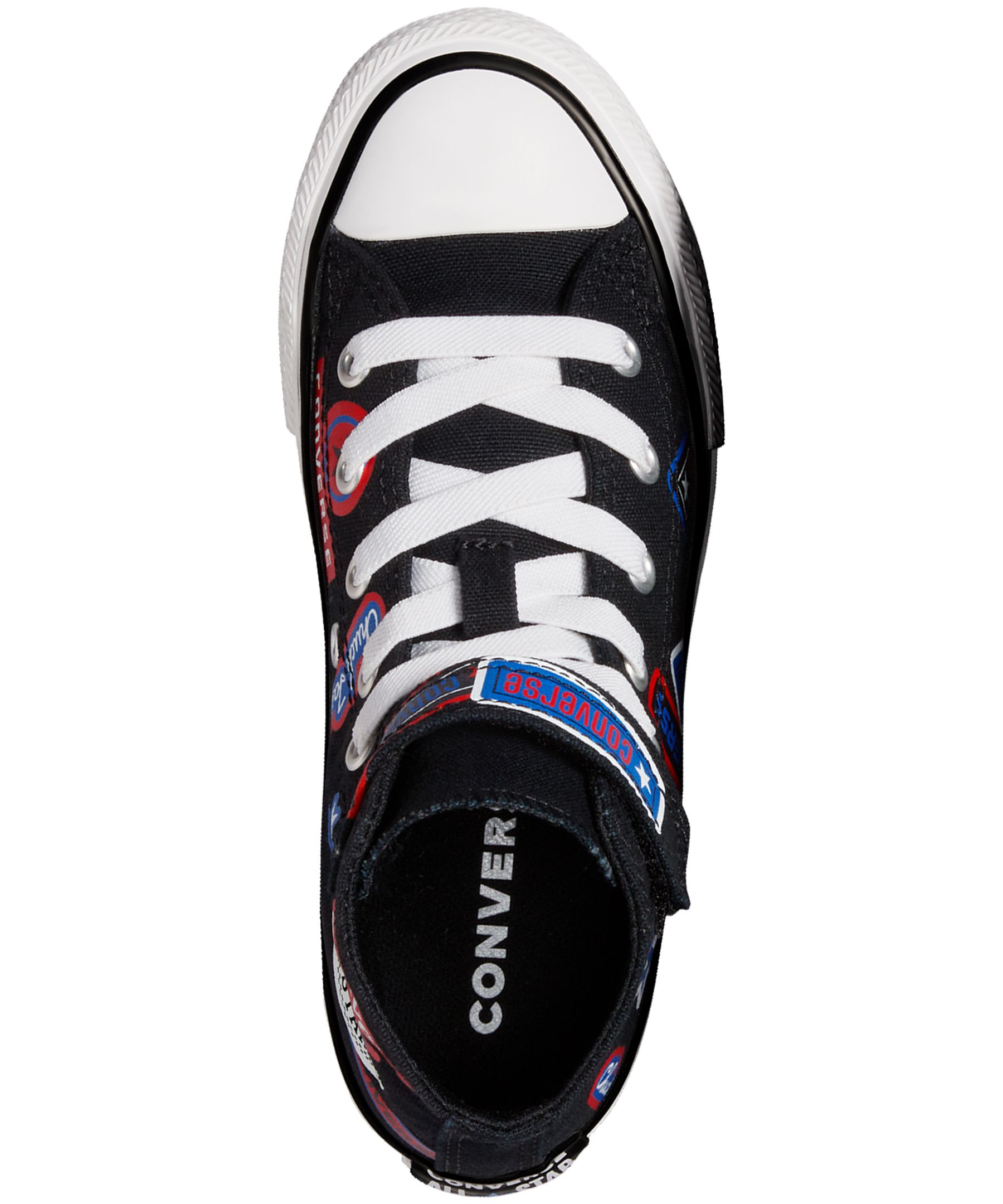 Chaussures de sport unisexes pour enfants d'âge préscolaire, Chuck Taylor All Star Sticker Stash, Converse