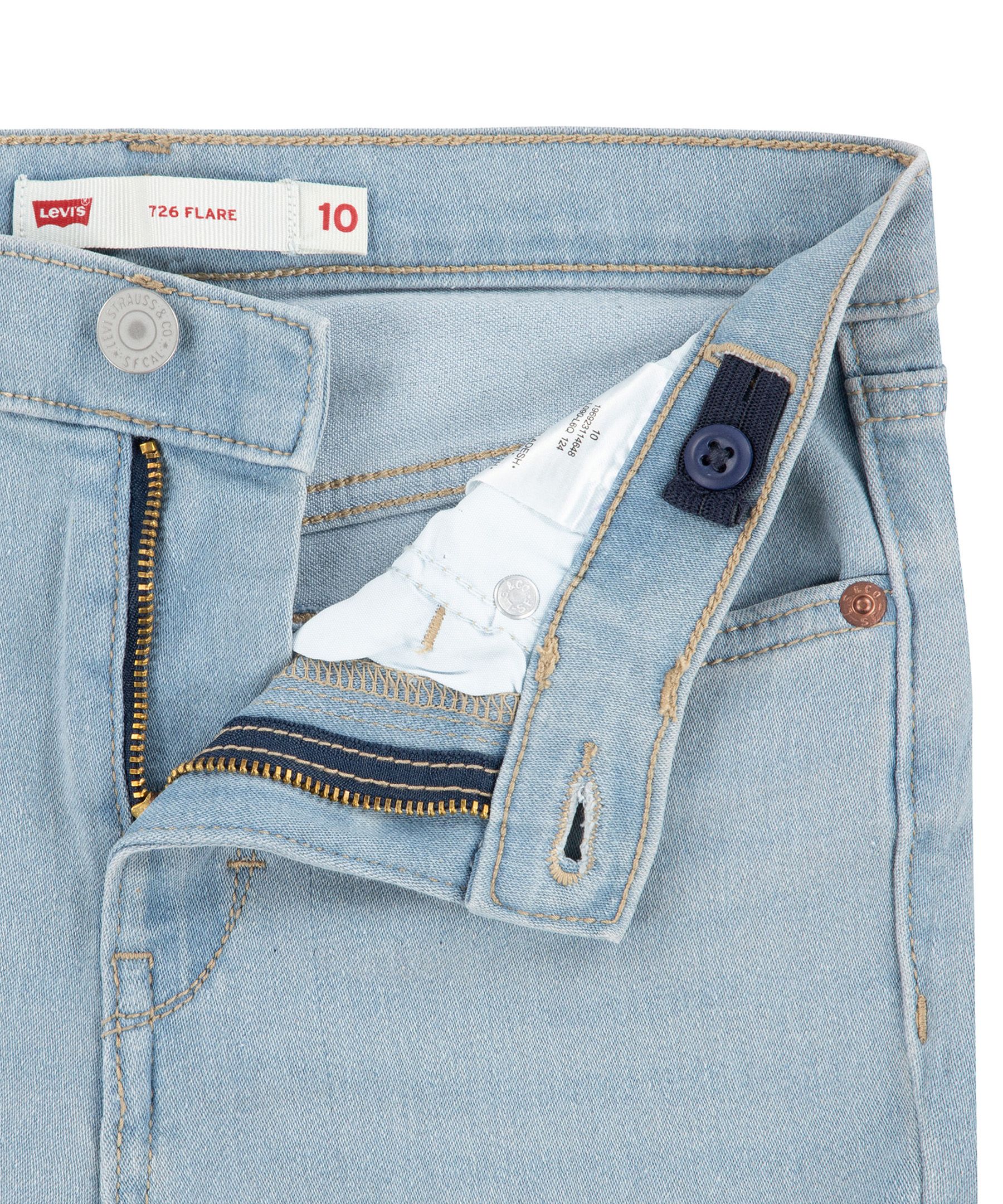 Jean unisexe extensible en denim à jambe évasée pour enfants, 726, Levi's