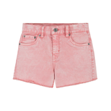 Short girlfriend unisexe de coupe décontractée à ceinture réglable pour enfants, Levi's Front_Flat
