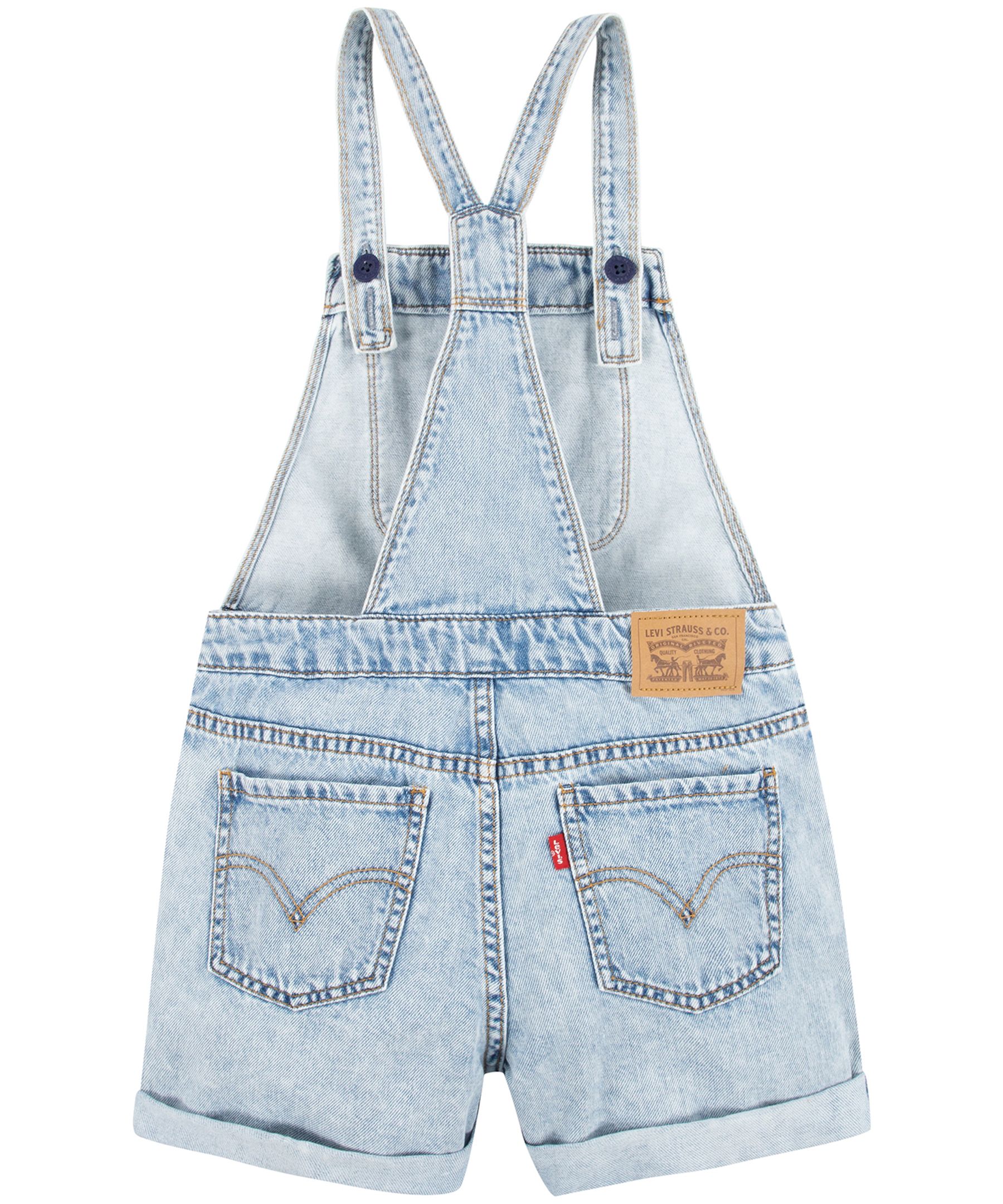 Toddler Denim Overalls Levi's® Baby Girls 12-24 Months Spaghetti