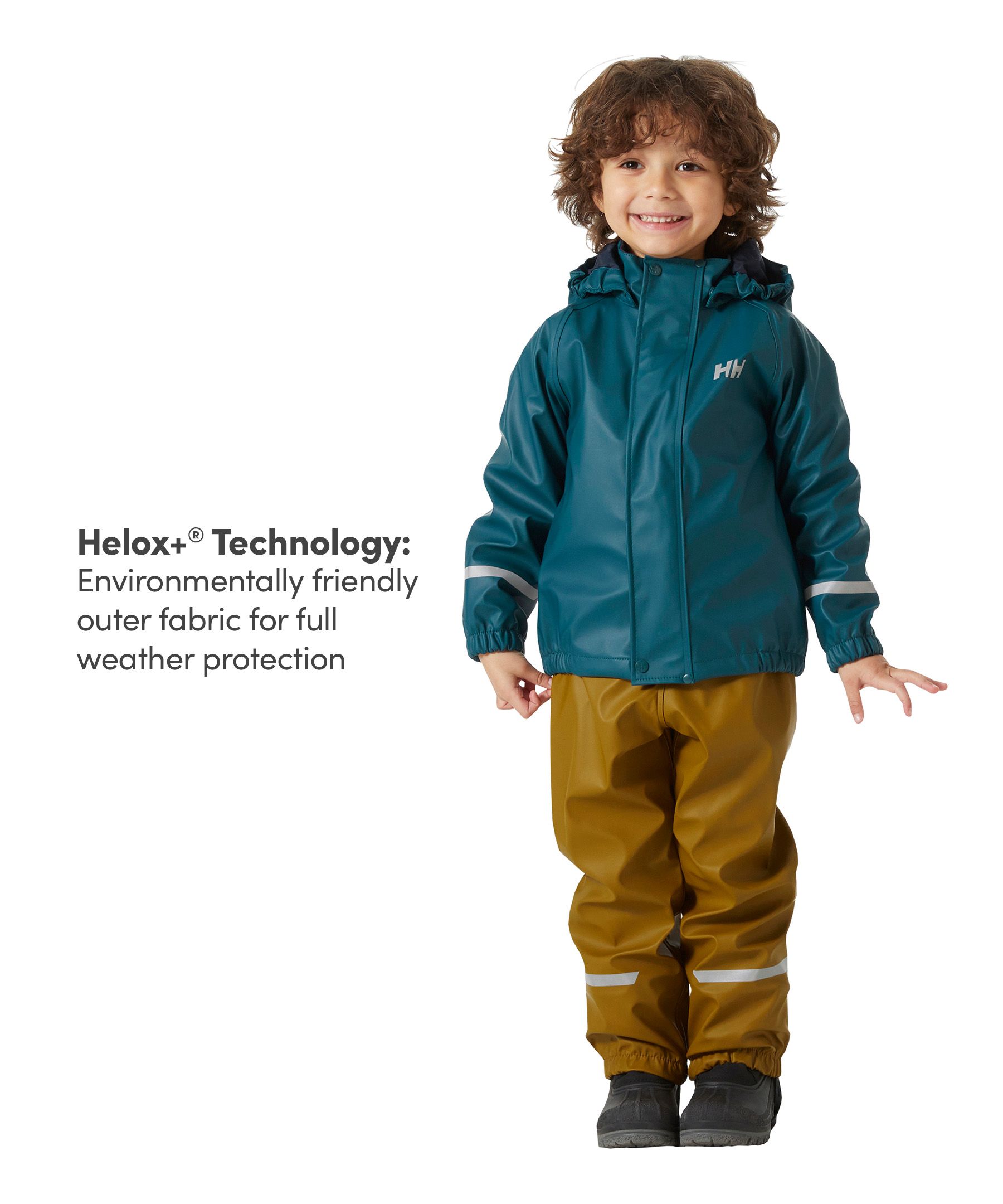 Helly Hansen Toddler Unisex Bergen Fleece Rain Set