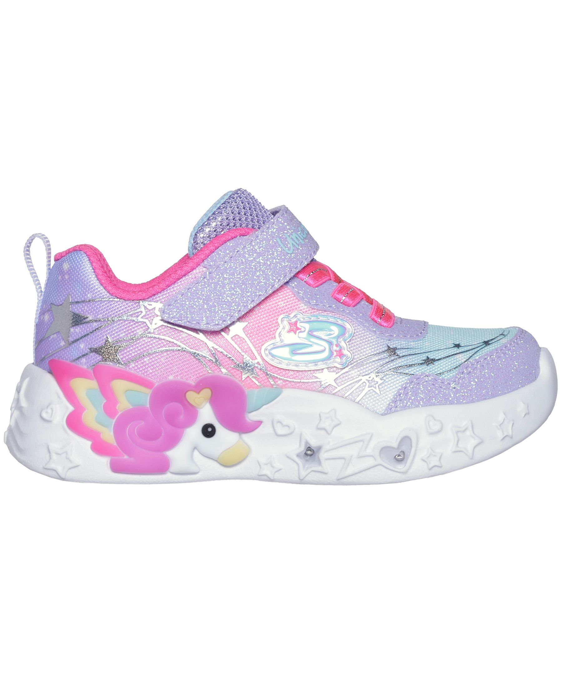 Skechers Kids' Toddler Sola Glow Lighted Sneakers