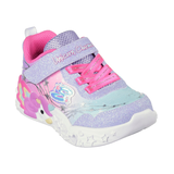 Skechers Kids' Toddler Sola Glow Lighted Sneakers Front_Three_Fourths_Angled_Right