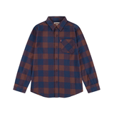Levi's Kids' Unisex Long Sleeve Flannel One Pocket Shirt Front_Flat