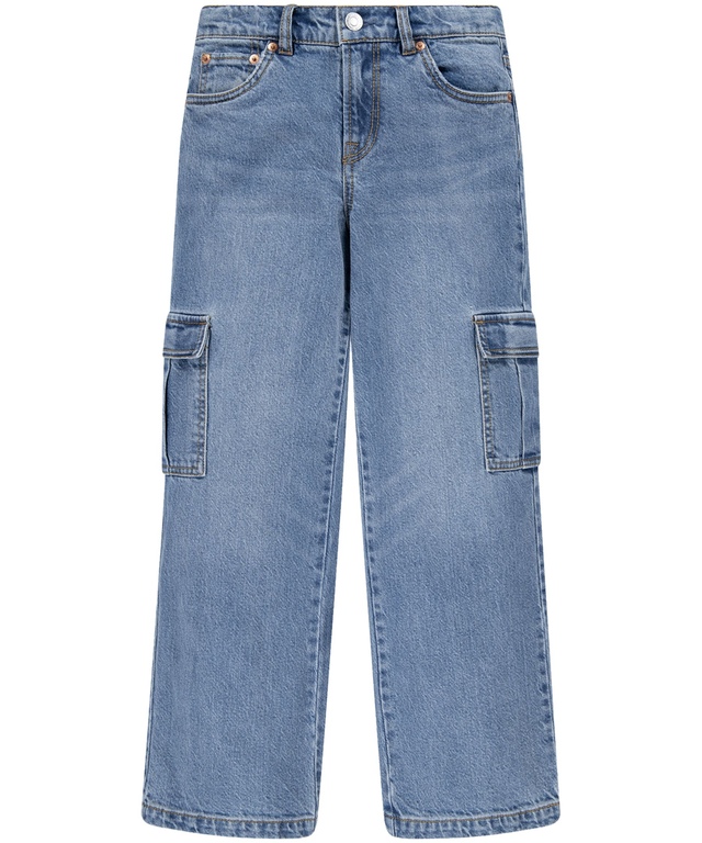Levi's Kids' Unisex '94 Baggy Cargo Organic Jeans
