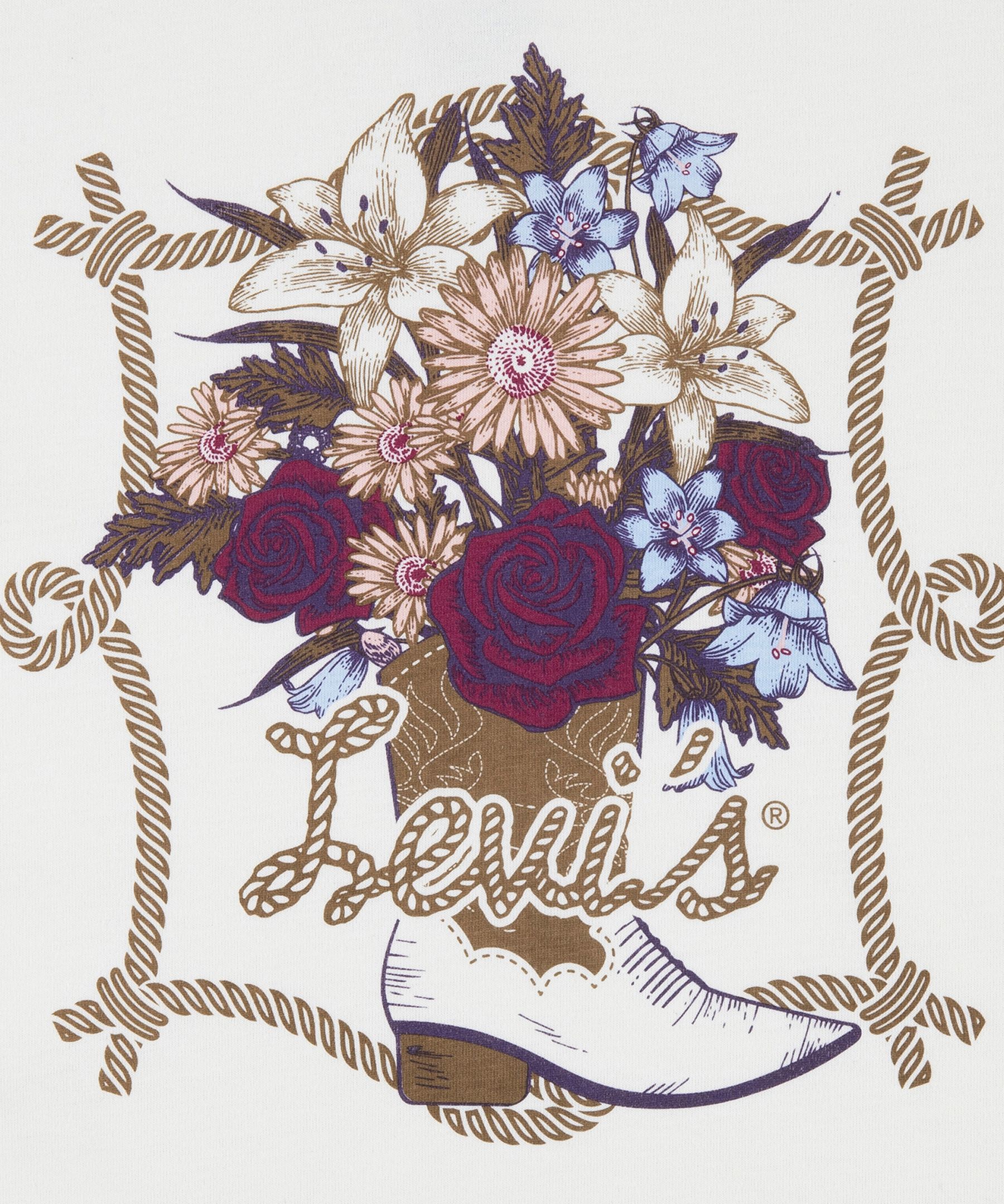 T-shirt à manches courtes unisexe pour enfants, Cowgirl, Levi's