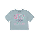 T-shirt à manches courtes universitaires unisexes pour enfants, Meet and Greet, Levi's Front_Flat