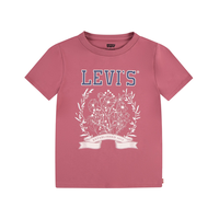 T-shirt à manches courtes universitaire unisexe pour enfants, Fleur, Levi's Front_Flat