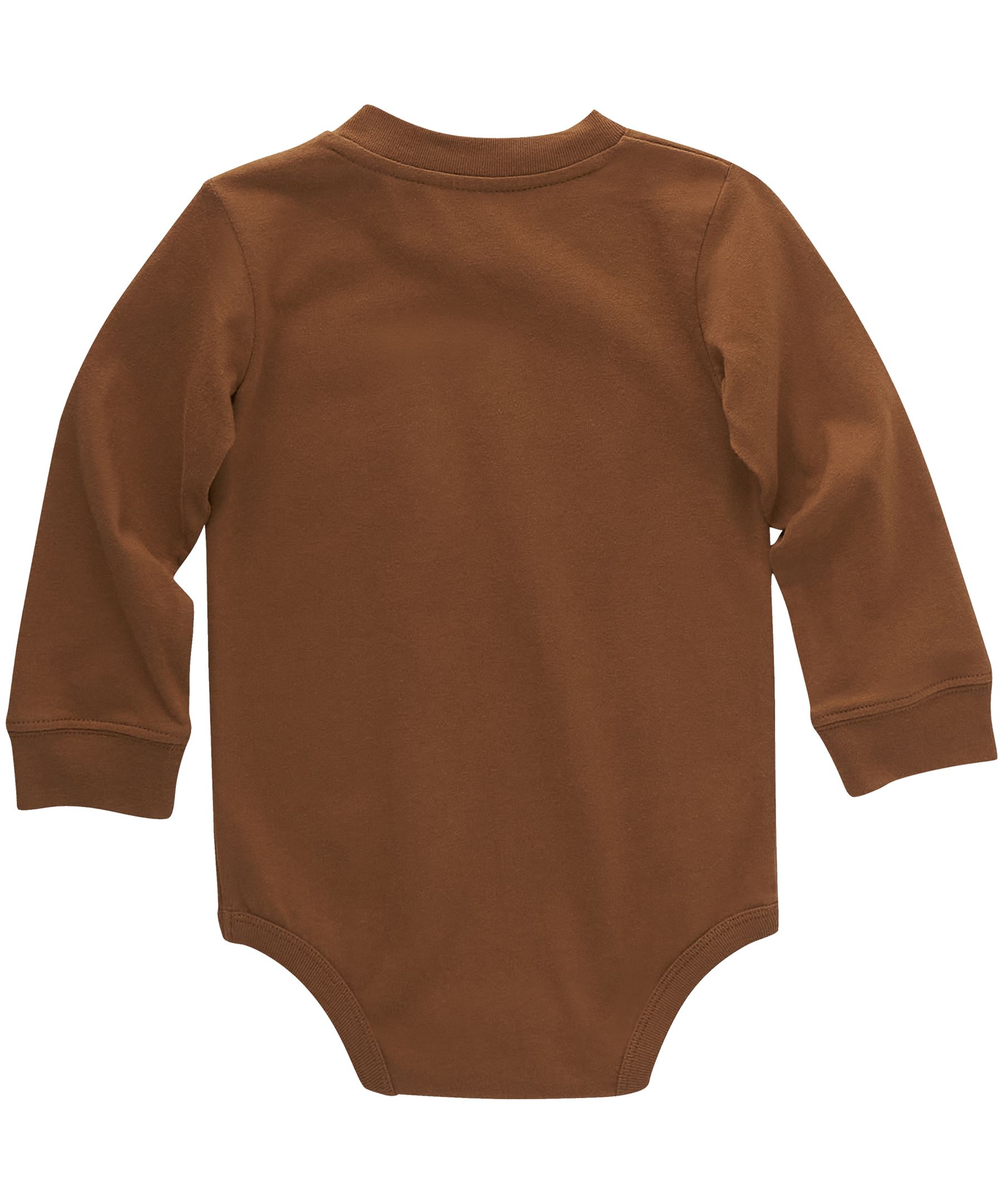 Carhartt Baby Unisex Long Sleeve Pocket Bodysuit