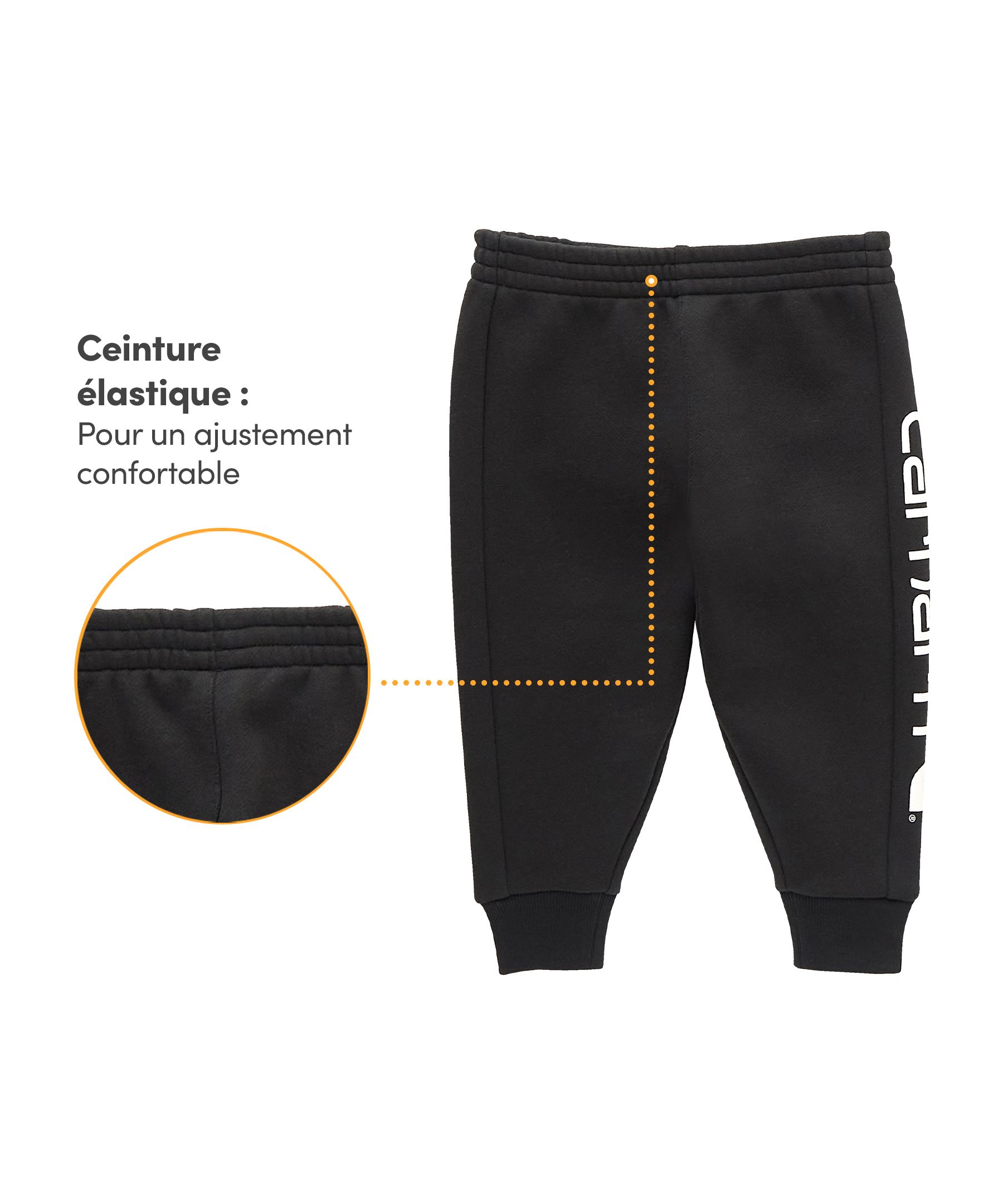 Pantalon de jogging unisexe à logo pour bébés, Carhartt