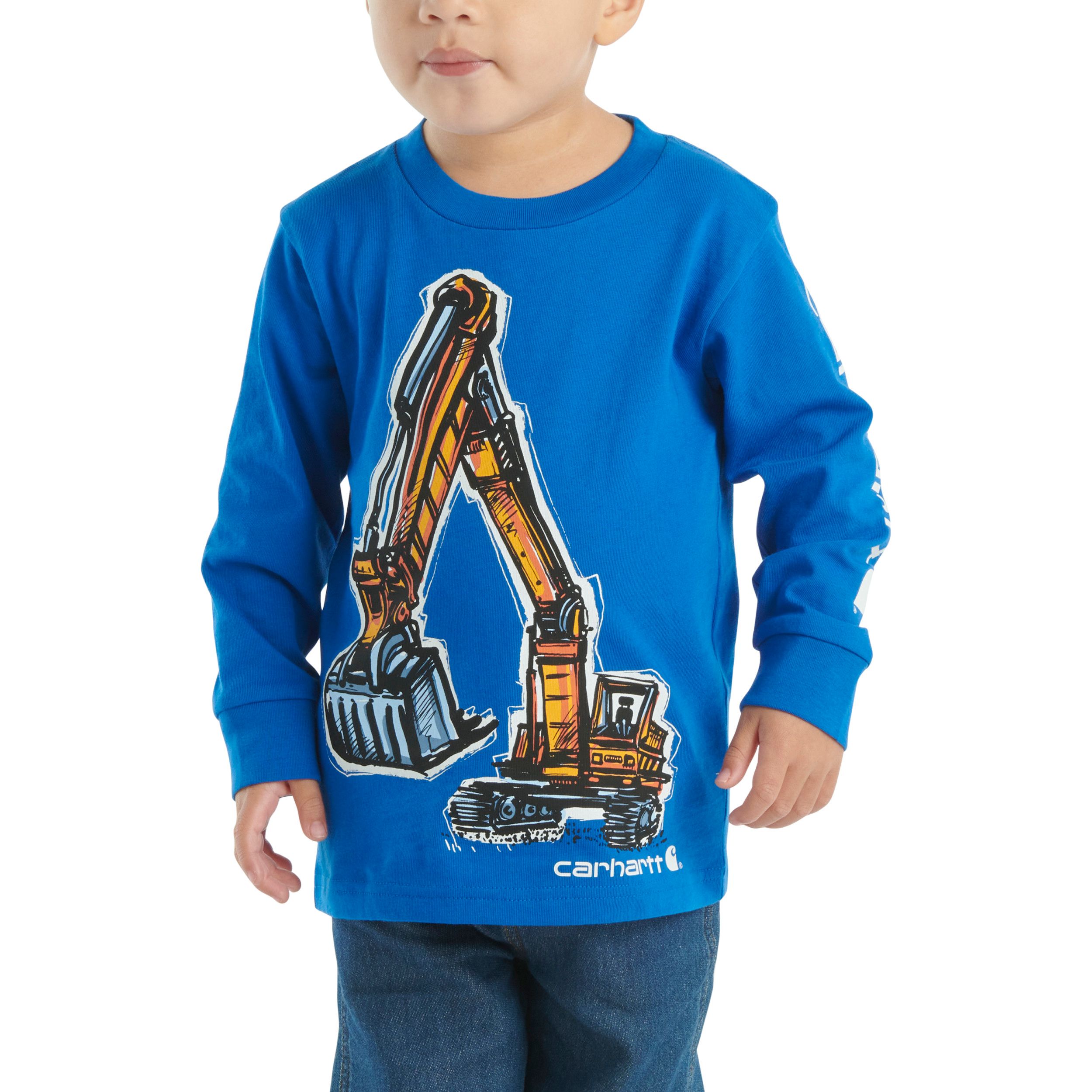 Carhartt Kids' Unisex Long Sleeve Construction T Shirt
